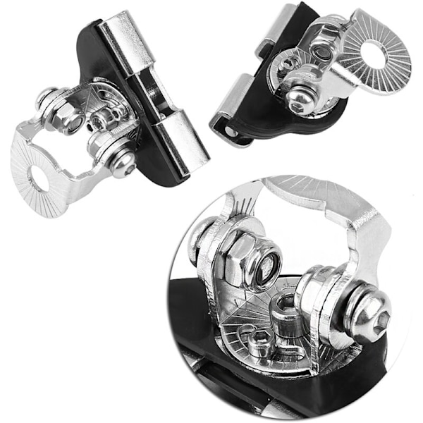 2 stk Universelle Bilhette Jern LED Arbeidslysbrakett Offroad Arbeidslysbrakett