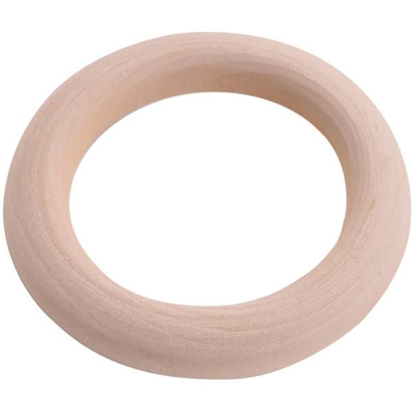 Naturlige træringe, diameter 50 mm
