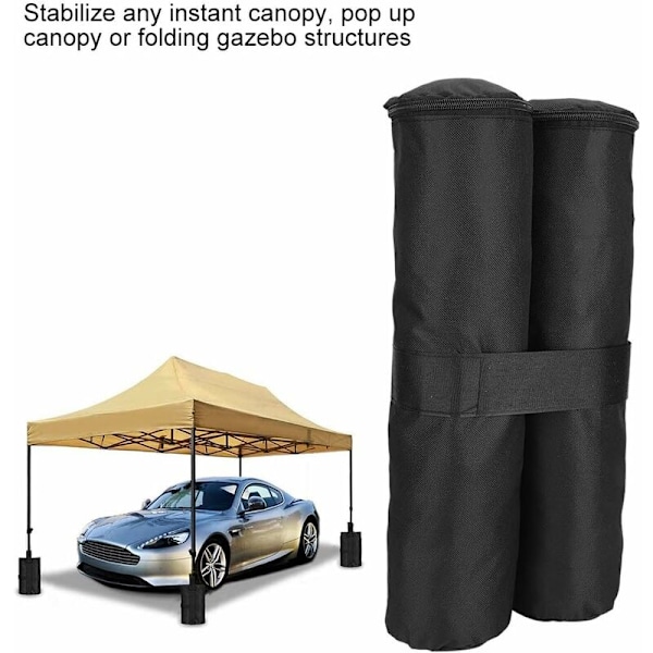 Gazebo Vikt Väskor, Sandsäckar, Ben Vikter för Pop-Up Tält, Parasoll, Trädgårdsmöbler, Grön (Endast Väskor, Sand Ingår Inte)
