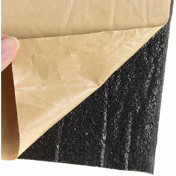 Bilslyd-isolasjon Lyddemping Akustisk Skum Anti-Støy Selvklebende Bomulls Termisk Isolasjon Lydabsorberende Cellulært Skum, 1 Rull 200cm x 50