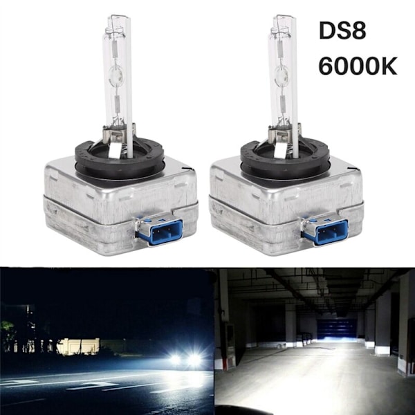 4X D8S 6000K Uudet Xenon HID -ajovalopolttimot 66548 66549 Forte Focus -autoihin