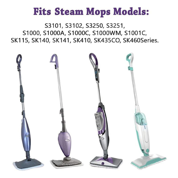 Reservemoppute kompatibel med SK410, SK460, S3250, S3251 Damp- og Jetmopp