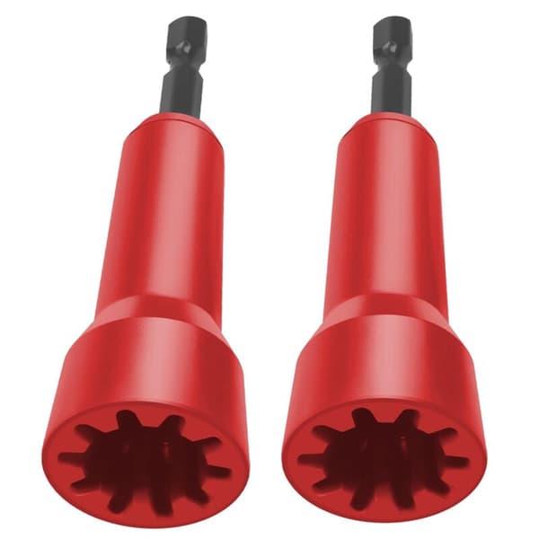 2 stk. Wire Nut-drivere, Wire Twisting Tool, Rotation Twisting Wire Connector, Socket Wire Twisting Threader, Wire Nuts Tool