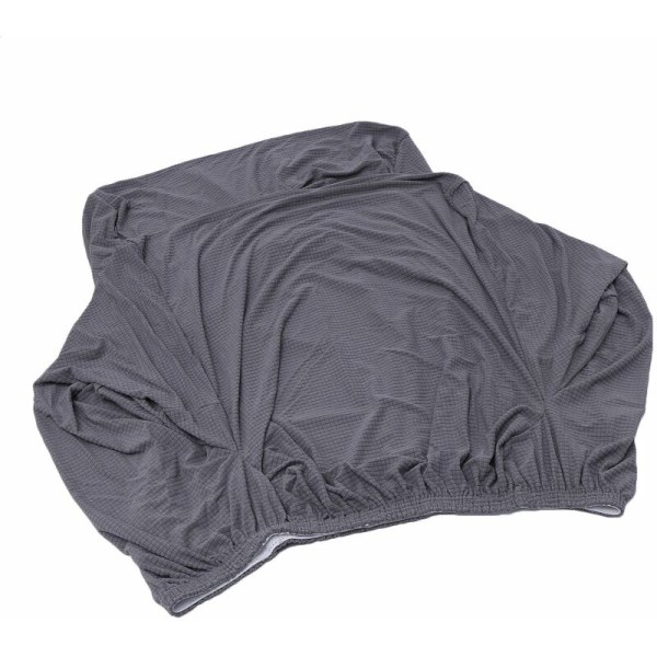 Wingback Lænestol Betrukket Arm King Ryglæn Stol Betræk Elastisk Lænestol Sofa Ryglæn Stol Betræk Stræk Beskytter Betræk Beskytter Lysegrå