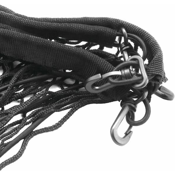 Sort Nylon Elastisk Opbevaring Bagagerum Bagagenet 100Cm X 100Cm