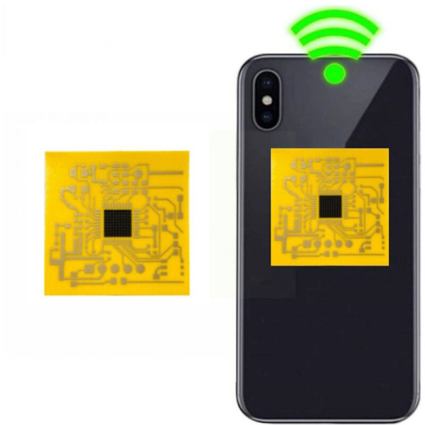 1PCS Signalförstärkningsetiketter Nätverkssignalförstärkare Mobiltelefonsignalförstärkare Bärbar signalförstärkare Gul