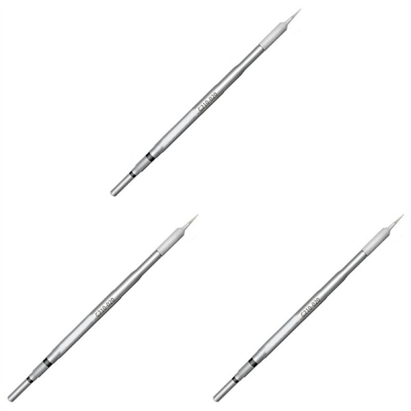 3X Soldering Tip C210 Series Lead Free Soldering Head for T210 Handle Sugon Station T26 T26D (020)