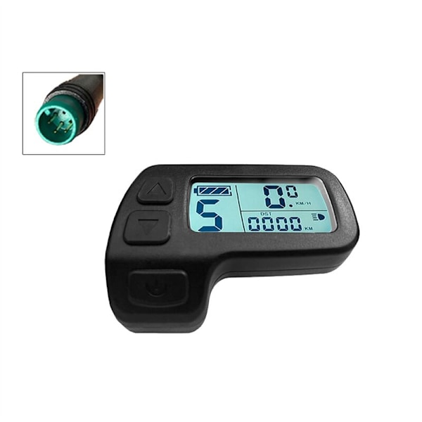 Ebike-näyttö KT-LCD11 Mini-näyttö 24V 36V 48V Vedenkestävä liitäntä Sähköpyörän näyttö Kunteng-ohjaimelle Ebike-paneeli
