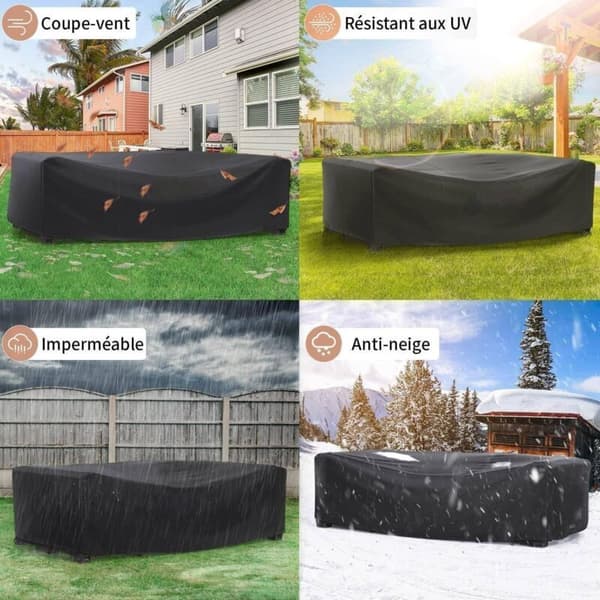 Dug til havemøbler i 213×132×74 cm Betræk til havemøbler--