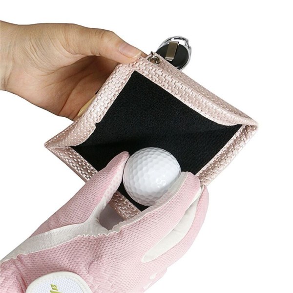 Golfpallon puhdistuspyyhe, jossa karabiinihaka, veden imeytyminen, puhdas golfmailapää, pyyhintäliina, puhdistustarvikkeet, 1
