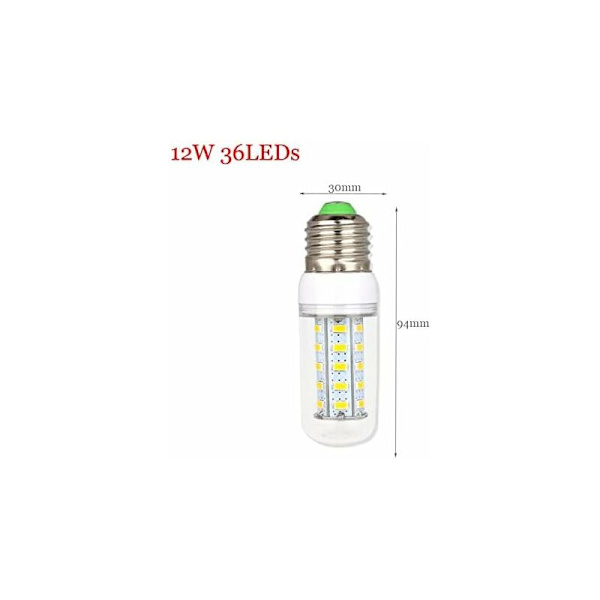 RZL LED Lys LED Majslampe E27 E14 24LED 36LED 56LED 64LED 72LED 5730SMD LED Pærer Lysekroner 220V SPOTLIGHT Majslys
