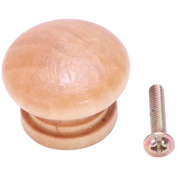 4,1 cm diameter trekknapp i tre