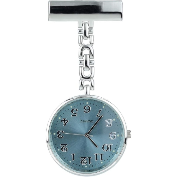 Nurse Watch Watch Nurse Gift Set | Sykepleier lommeursett | Bærbar pleiebrosje Sykepleier lommeur belteklips