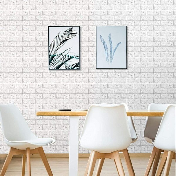 Självhäftande 3D PVC Väggpaneler 77 x 70 cm
