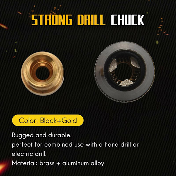 Mini 0,3-3,5 mm för elektronisk minidrillchuck bitverktygssats universell ny