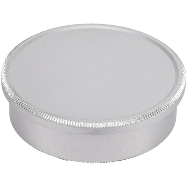 4X Metallkropp och Lins Bakkåpa Set för M39 Ltm Mcm39S (Silver)