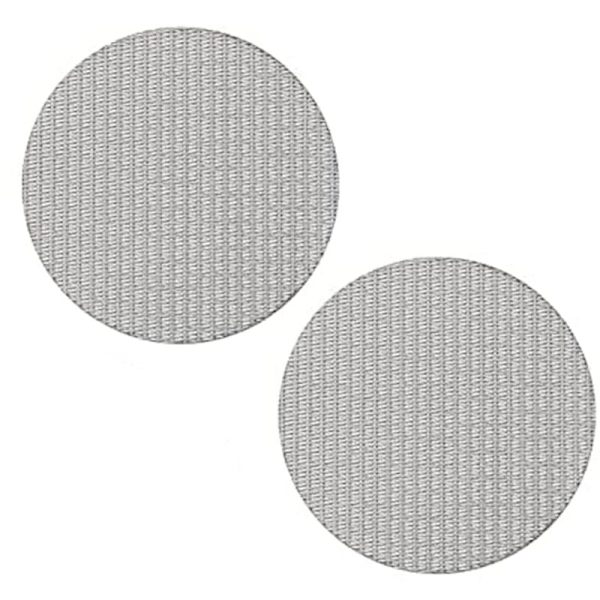 558mm espressoskärm, återanvändbar 1,7mm tjock 150μM rostfritt stål espressoskärm (2-pack)