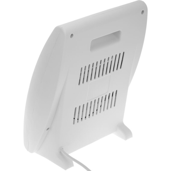 Bärbar platt kvartsvärmare 2 element 400/800W anti-tipp