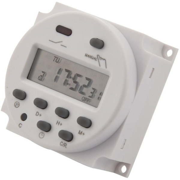 12V DC Digital LCD Programmerbar Timer 16A Amp