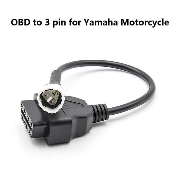 Obd-kabel egnet til 3-bens 3-bens stik kabel diagnostisk kabel til 16-bens Obd2-adapter