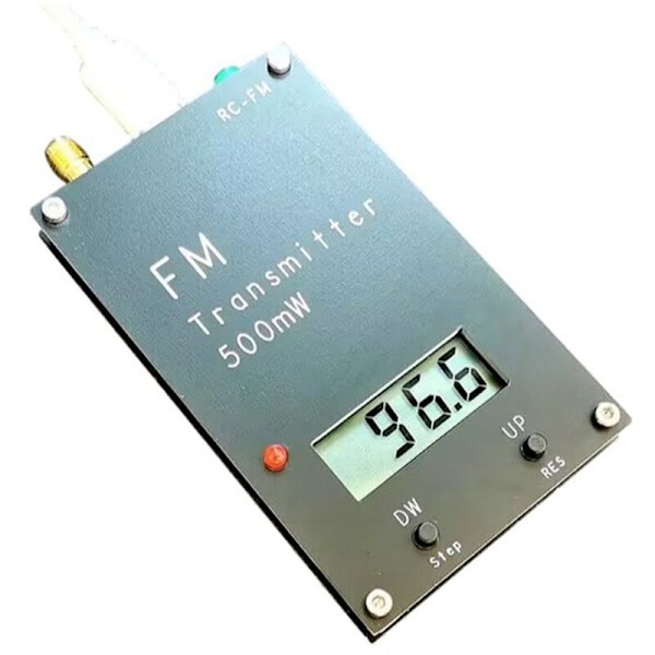 2000M Sendemodul Digital Display 500MW Stereo 76-108M FM Radio Sendemodul