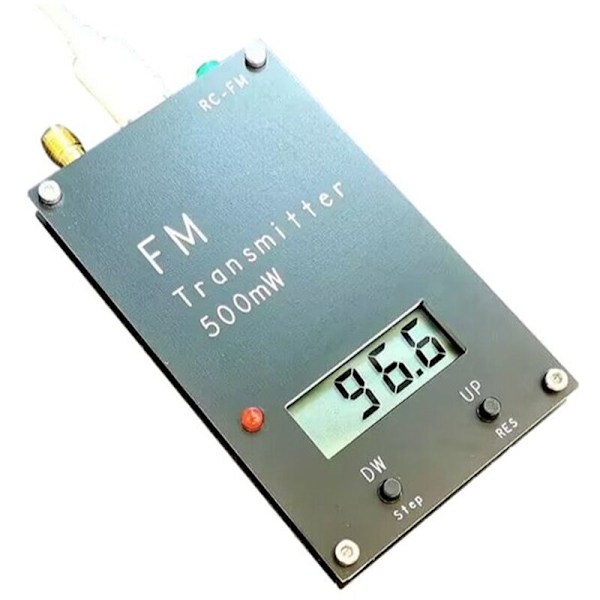 2000M Transmitter Digital Display 500MW Stereo 76-108M FM Radio Transmitter