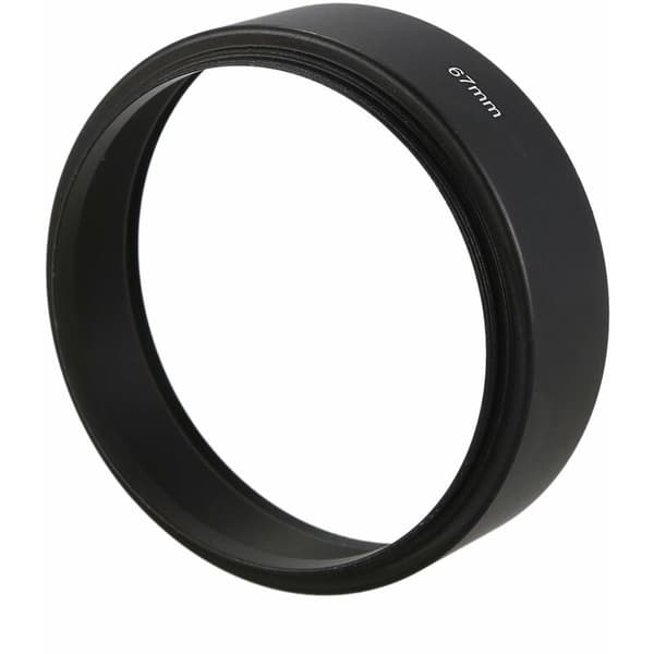 67 mm standard metalsolskærm til