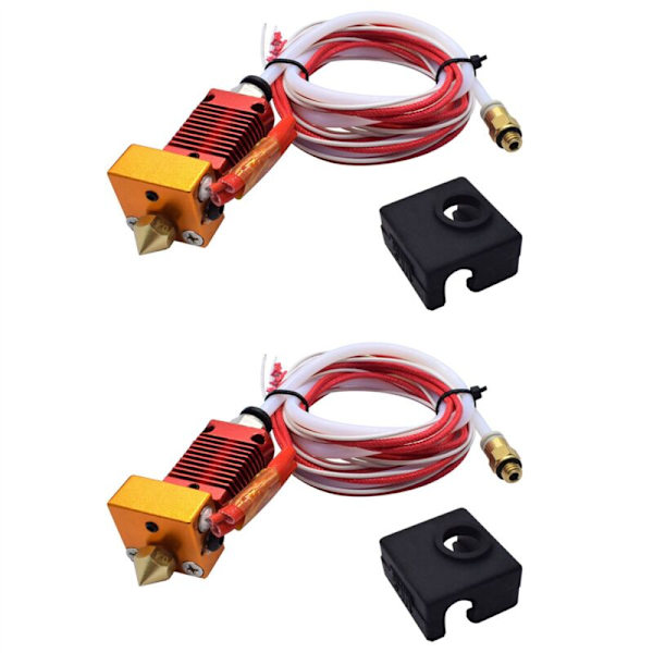 2X 3D Full Metal J-CR10 Hotend Extruder End Kit för 10S Bowden Extruder 12V 40W Skrivardelar