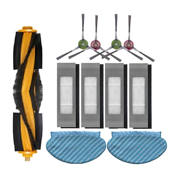 Sivusuuntainen rullaharja, suodatin, moppi-liinasetti Deebot Ozmo 920 950 -imurin varaosille