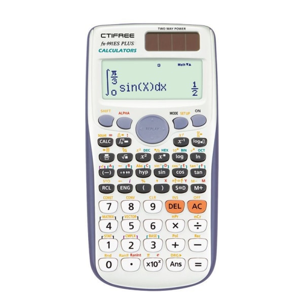 Kalkulator 417 Funksjon College Student Office Vitenskapelig kalkulator