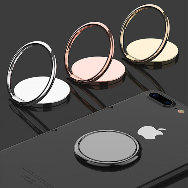 2 kappaletta ultraohut puhelinteline 360 asteen pyörivä yhteensopiva Samsung Galaxy S10/S9/S8, LG, Moto, iPhones XS Max/XR/X/8/7/6s/6 Plus, Sony ja