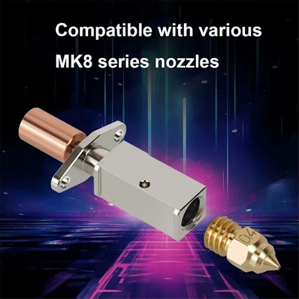 K1 Hotend Kit Opdateret til 3D Printer Sprite Extruder Max -