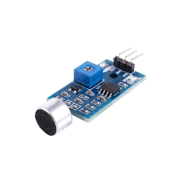 3,3V/3,5V LM393 Mikrofonförstärkare Ljudsensor MIC Röstmodul för