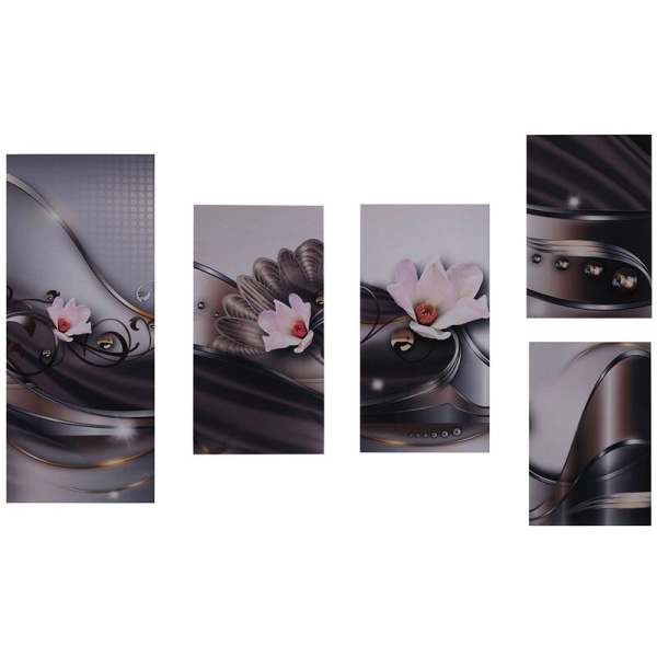 5 st modern canvasmålning väggkonst dekor tryck dekor set-DF487-3