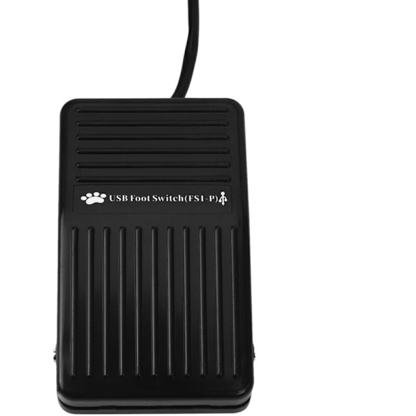 2X USB PC Tastatur Pedal Fodswitches