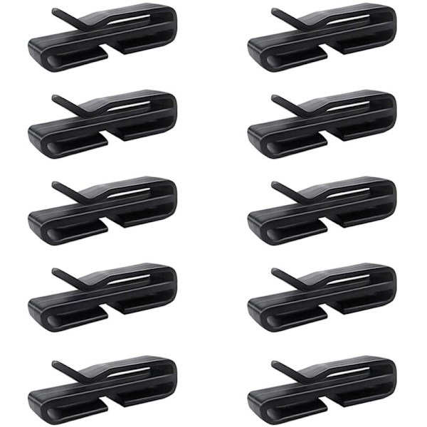 Hiihto- ja lumilautailukypärän maskinpidike - Maskin kiinnitys kypärään, 10 kpl, 30 mm