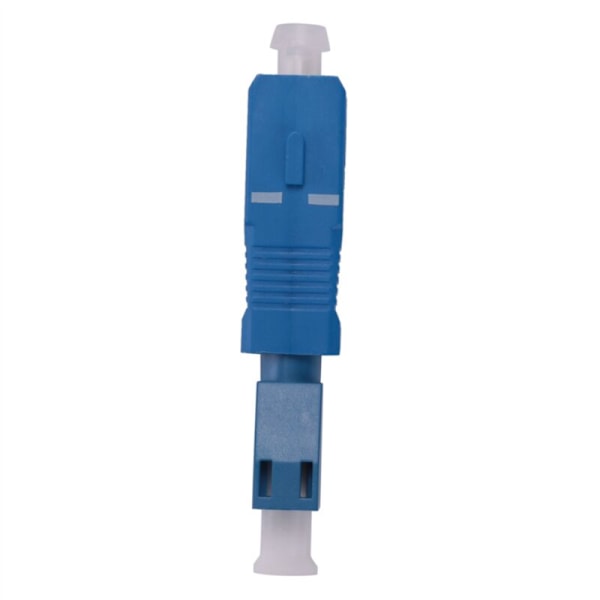 8X Optisk Utrustningsverktyg LC till SC Han Flang Hybrid Single Mode 9/125 SM Fiberadapterkontakt