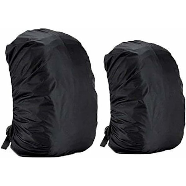 Ryggsäcksregnöverdrag, 2 st Vattentäta Ryggsäcksöverdrag, 35L & 45L Vattentätt Dammtätt Skyddande Överdrag Slitstarkt Hållbart för Camping Vandring