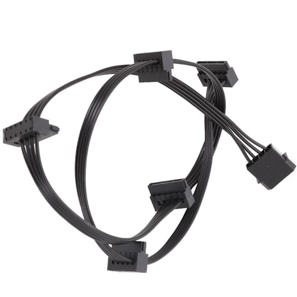 IDE till SATA Enströmskabel för Fem HDD 80cm