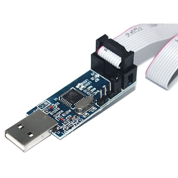 2 stk. USBASP USB ISP Programmer 51 AVR Board 3.3V/5V Downloader til ATMega8 Understøtter Win7/8/8.1/XP 32Bit 64Bit