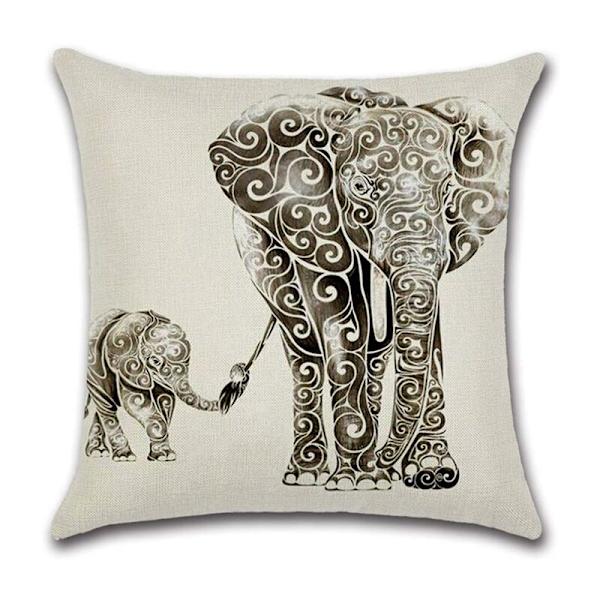 Dekorativa kuddfodral 18 x 18 tum fyrkantiga kuddfodral örngott för soffa bil 45 x 45 cm