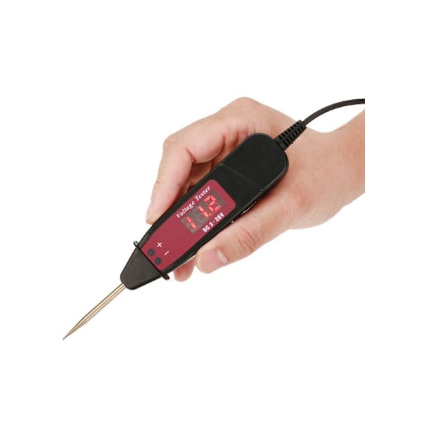 Automatisk digital LCD spänningsprovpenna sondtestare Ljus 1st