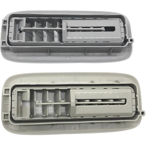 Biltakets luftkonditionering sidoluftsventil A/C panelgallerlock grå för V93 V97 Montero V95 V98 V87
