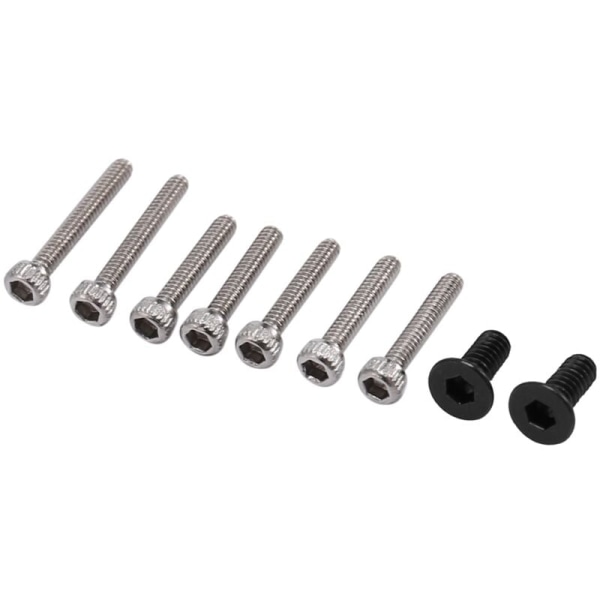 2 st metall 15T servostyrningsarm passar ES08MA servo för Axial SCX24 1/24 RC Crawler biluppgraderingsdelar
