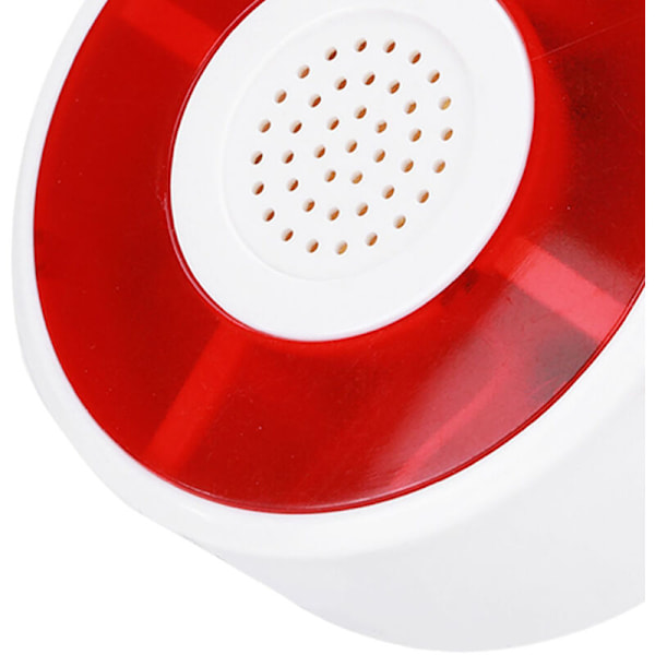 DC 12V LED Blinkende Lampe Sikkerhetsalarm Strobe Signal Advarselslys Sirene