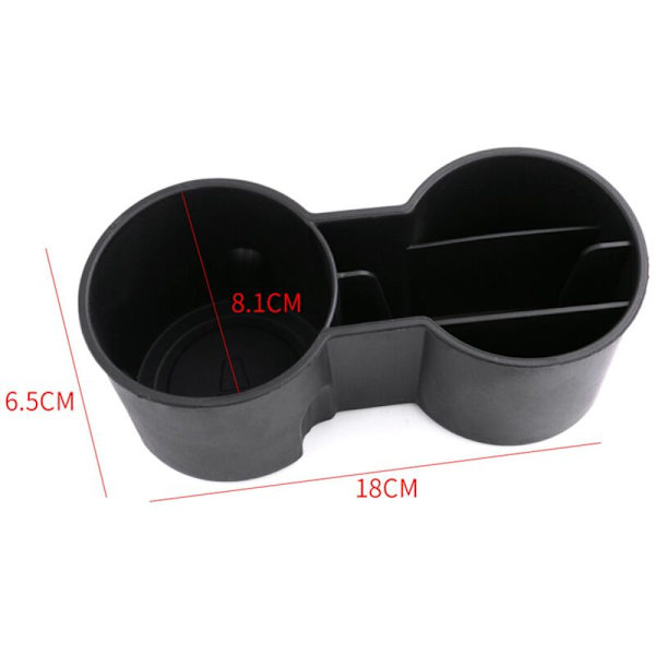 Til Model 3 Y Midterkonsol Opbevaringsboks Bil Kopholder D' Clip Kop Indvendig Modifikation
