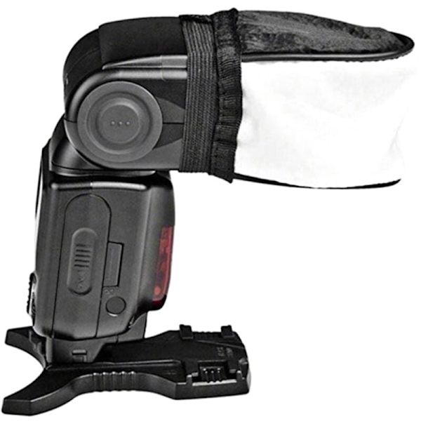 1X Universal Softbox Diffuser för DSLR-kameror, Flash Light Speed ​​Lights Mini Portable Soft Box