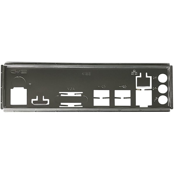 Beskyttelsesplate for I/O for B250C B75 12USB B75 8USB Mining Motherboard Io Baffle Chassis Bracket