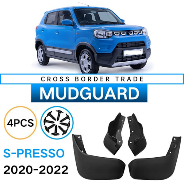-Auton lokasuojat 2020-2022 S-Presso Spresso -Lokasuojat -Lokasuojat Roiskeet -Lokasuojat Auton lisävarusteet