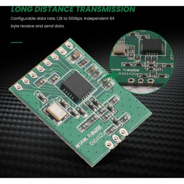 CC1101 868MHZ Radio Transmission Antenna Transceiver Module